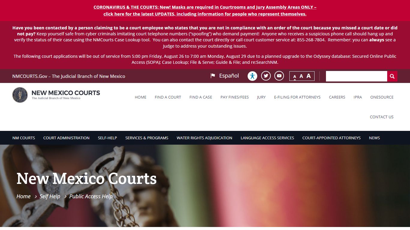 Public Access Help | New Mexico Courts - nmcourts.gov